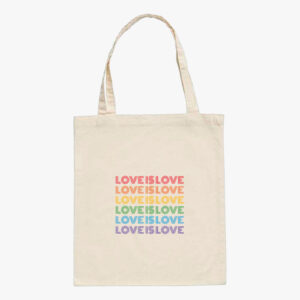 Love is Love Repeat Tote Bag